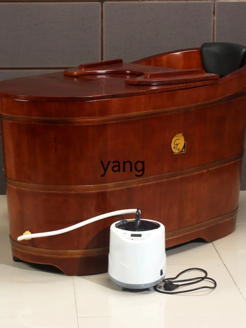 

Yjq Bath Barrel Adult Household Wood Bath Barrel Adult Home Use Thickened Adult Bathtub