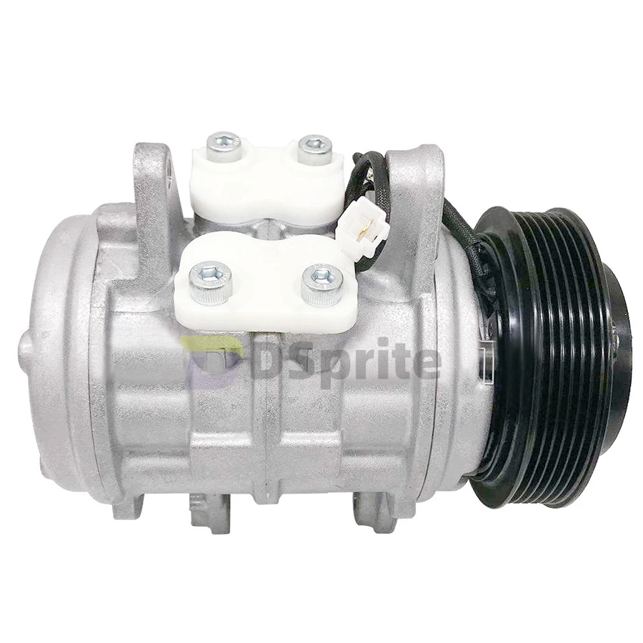 AC Compressor Car For Porsche 944 1991-1985 4Cyl 2.5L 2.7L 3.0L 57343 1985-1990 6PK Air Conditioning Compressor Pump With Pulley