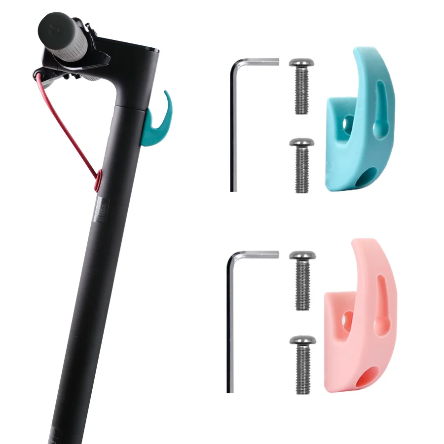 Nylon Front Hook Hanger Helmet Bags Claw For Xiaomi M365/1S/Pro Electric Scooter Storage Grip Handle Holder Part Accessories