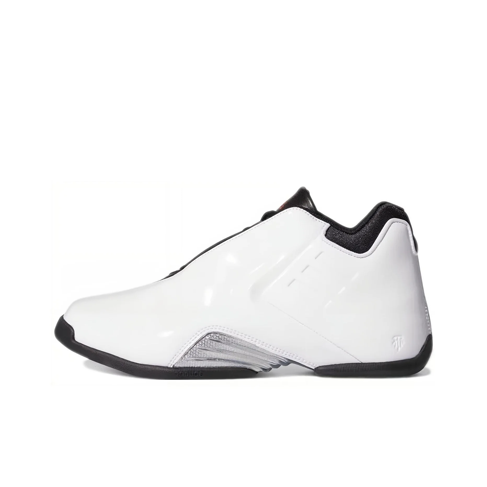 Adidas T Mac 3 Vintage Basketball Shoes Men's Mid Top White/Black GX7677
