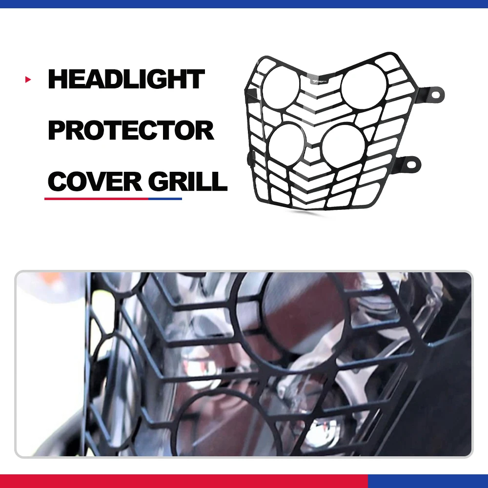 

2024 Tenere 700 Headlight Protector Guard Grill Cover Accessories For YAMAHA Tenere700 T7 Rally XTZ700 Tenere 700 2019-2023