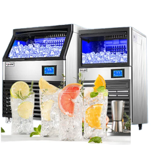 Automatic Easy to Operate Portable Small Cube Pellet Commercial Home Mini Counter Built in Ice Maker