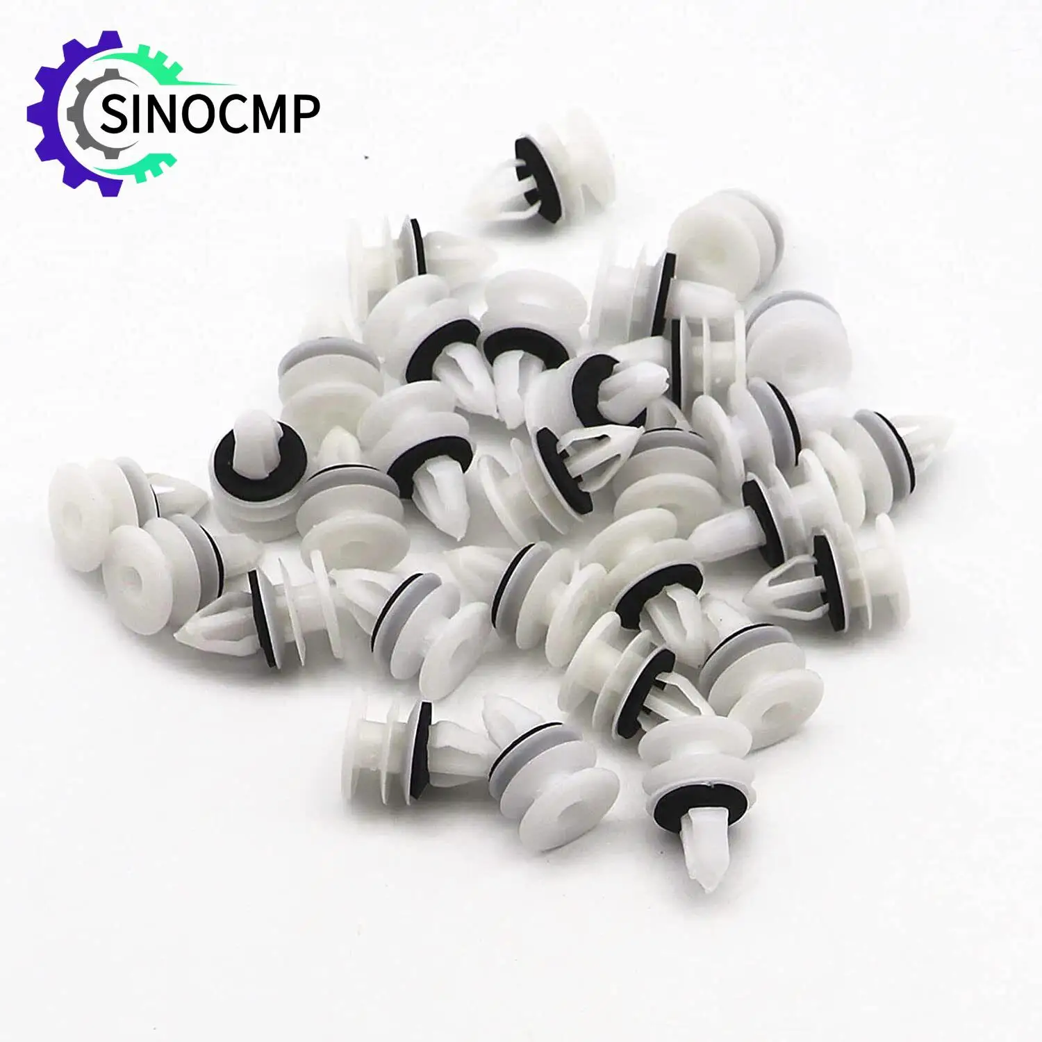 

30Pcs Door Panel Clip Sealer Trim Retainer 11519031 for Chevrolet GMC Envoy Hummer H2 H3 H3T Trailblazer Car Clamps Fastener New