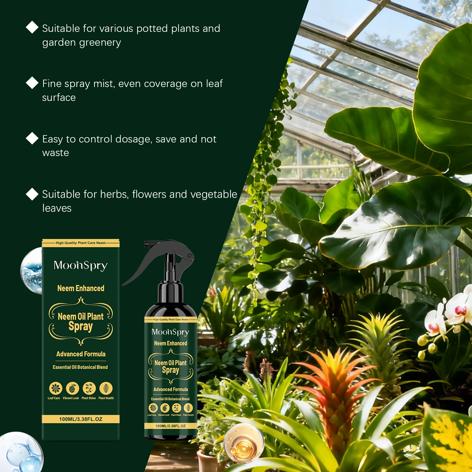 Neem Oil Plant Spray Lasting L - Aquarium Plant Liquid Fertilizer ulasan dan harga