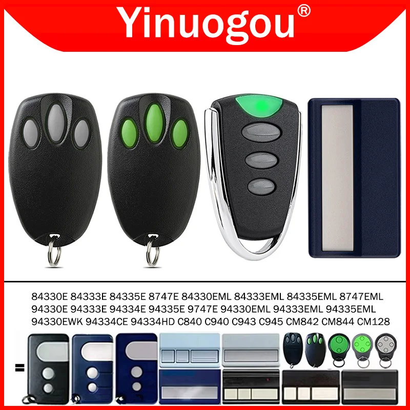 LiftMaster 94335E 94335EML 1A5639-7 Gate Remote Control MERLIN C945 C943 C940 C840 Garage Door Opener 433.92MHz Hand Transmitter