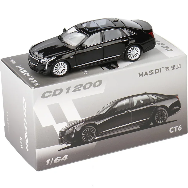 

MASDI 1:64 CT6 black Diecast Model Car