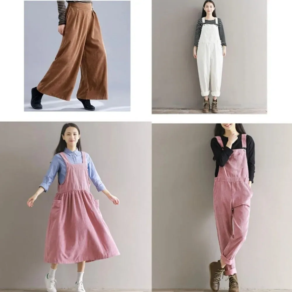 

100*155cm Corduroy Fabric Stripe Overcoat Skirt Clothes Lining Fabric Pillow Bed Sheet Cover Solid Color Sewing Material