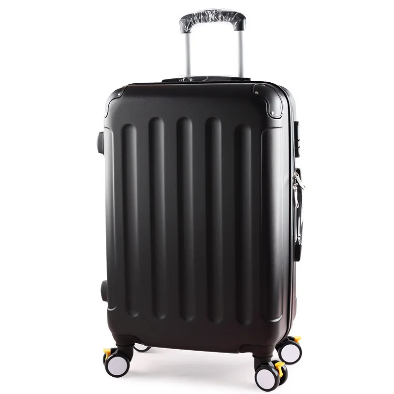 Nieuwe Bagage Abs Trolley Case Hoek Krasbestendige Lederen Koffer Grote Capaciteit Koffer Voor Boarding Case Reiskoffer