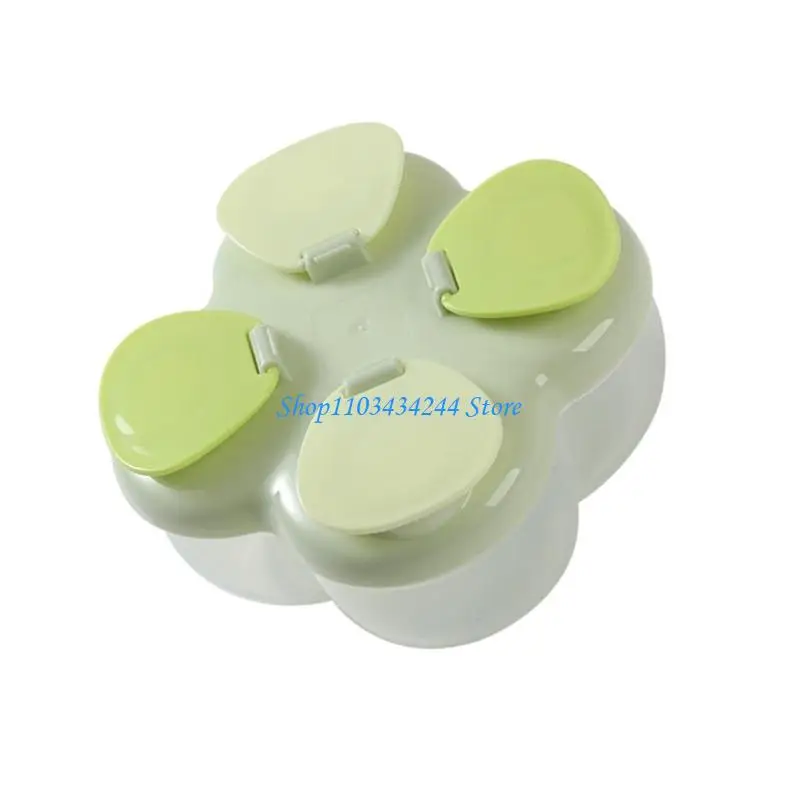 Baby Formula Travel Container Spill Proof Rotating Lid Gym Home Organization