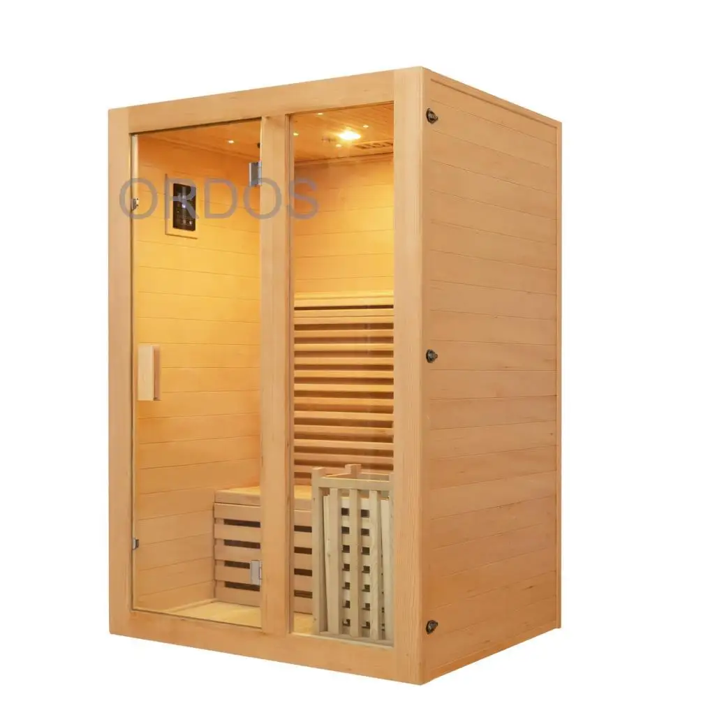 

Prefab Sauna Houses Wood Personal Steam Sauna Room Indoor Portable Sauna Room