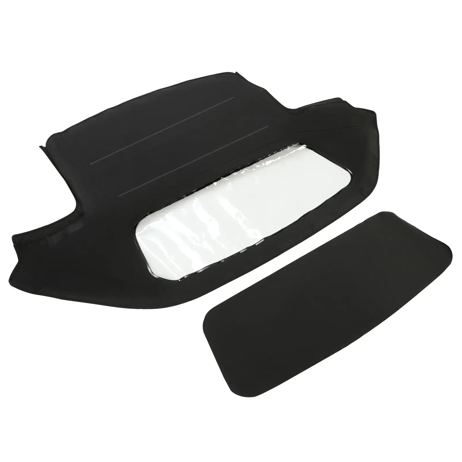 Brand New Fits for 1971-94 Alf a Romeo Spider Graduate Veloce Convertible Soft Top BLACK Vinyl AF9940-440 AF3940-440  ALF1021565