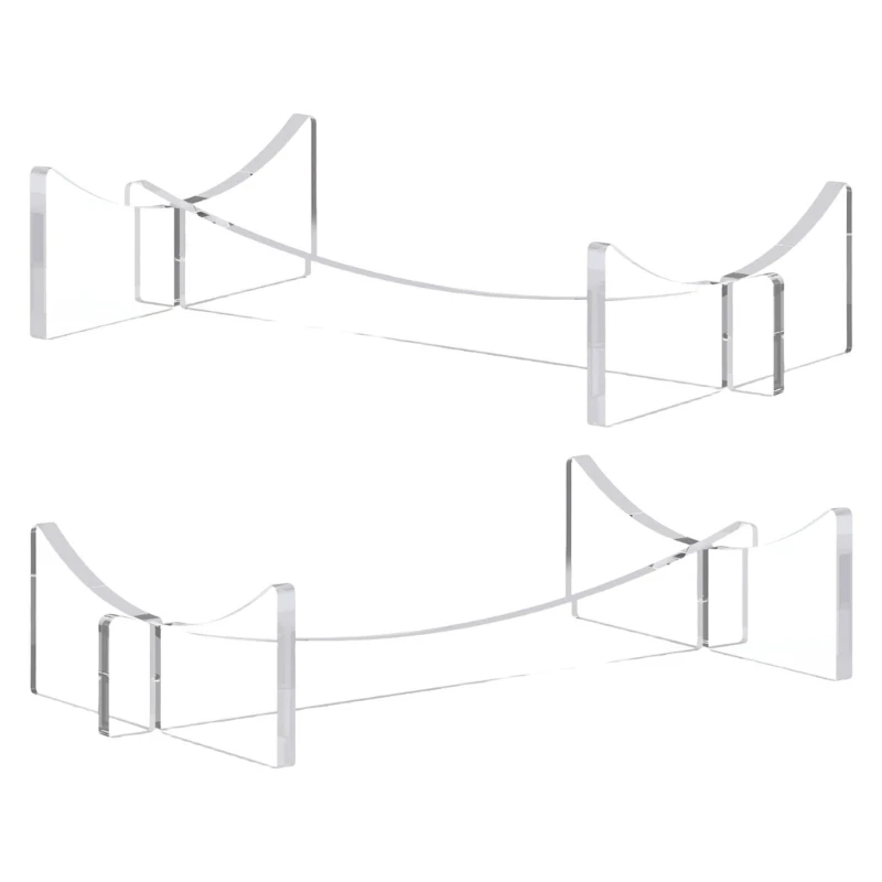 2Pieces Acrylic Sports Balder Stand pour afficher des balles football basket-bals Y5GA Y5GA