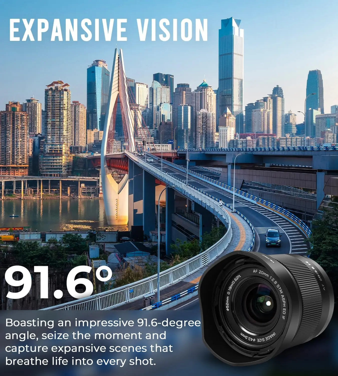 VILTROX 20mm F2.8 AF Full Frame Ultra Wide Angle Lens for Sony zve10 II A7CII a6600 a7iv Nikon Z8 Z9 Z6 Z7 Z6 II Z7 II  Cameras
