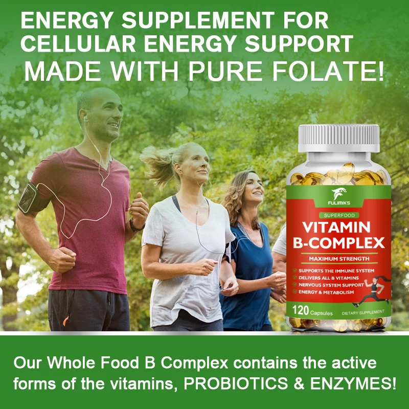 Multivitamin B Capsule Anti-oxidation Skin Repair liver Health&Energy Care VB complex vitamins Daily Supplement