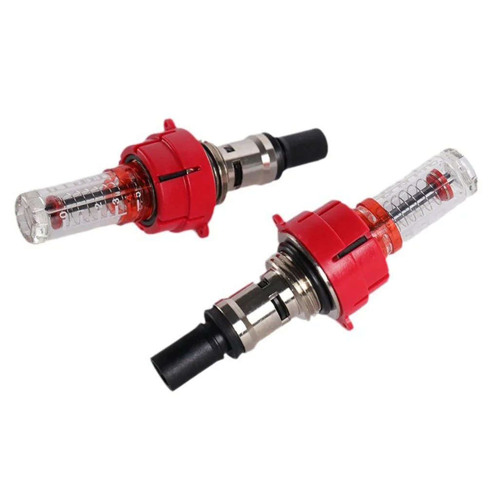 Clear Flow Meter Flow Meter Regulator Heating System Flow Control Versatile Application Visual Flow Monitoring Easy Installation