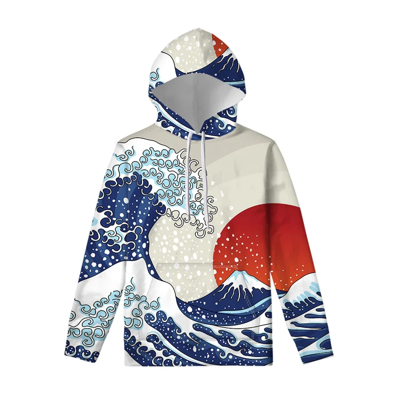 

Japanese Kimono Flower Style Hoodie Unisex Personality Street Hooded Coat 3D Printed Graphic Autumn Casual Trendy 2025 Hoodies