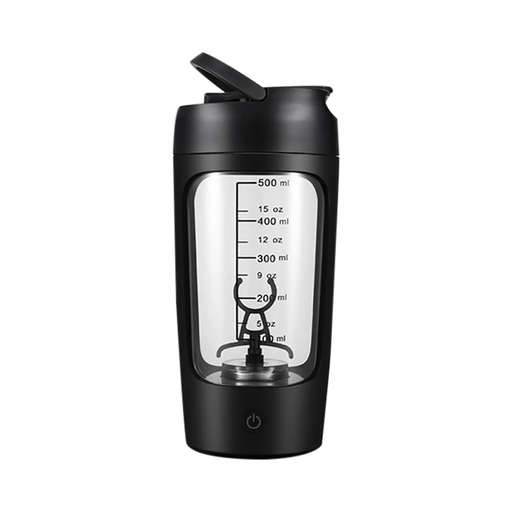 650ml USB Electric Portable Whey Protein Shaker bottle Fully Automatic Stirring Cup 1200mAh for Fitness Workout drinking water