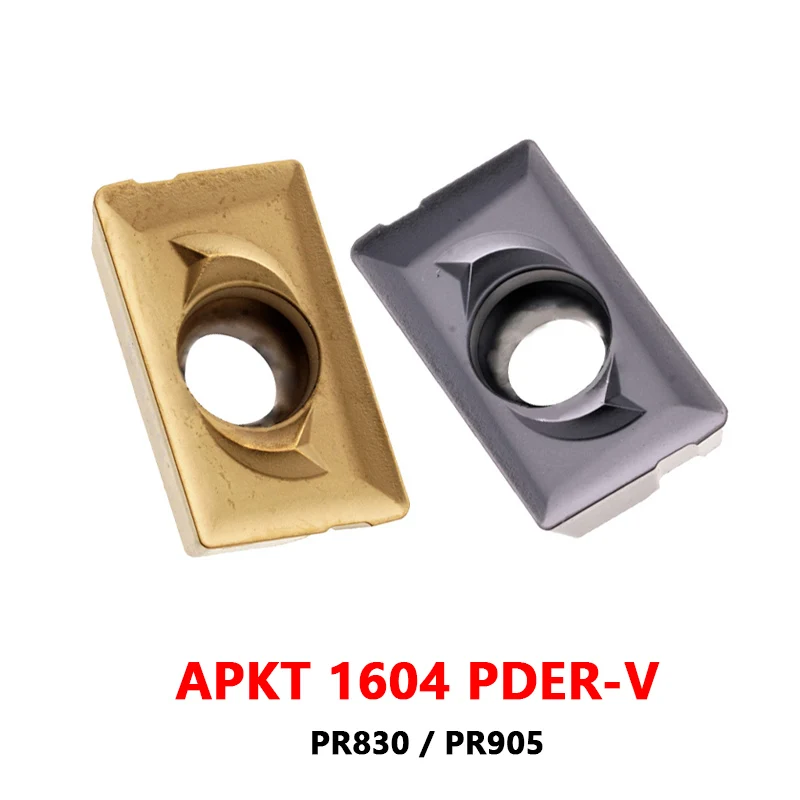 

APKT1604PDER-V PR830 PR905 APKT1604 APKT CNC Original Carbide Inserts Lathe Milling Machine Toolholder Metal Tool Cutting