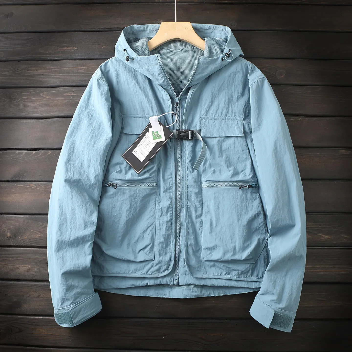 

Outdoor removable two-in-one two-piece set for men and women windproof jacket