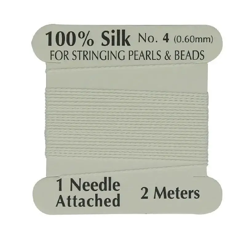 0.6mm Multicolor Silk Jewelry Cord 2 Meters Soft Tear-Resistant for Women DIY Bracelet Anklet Handmade Craft Projects