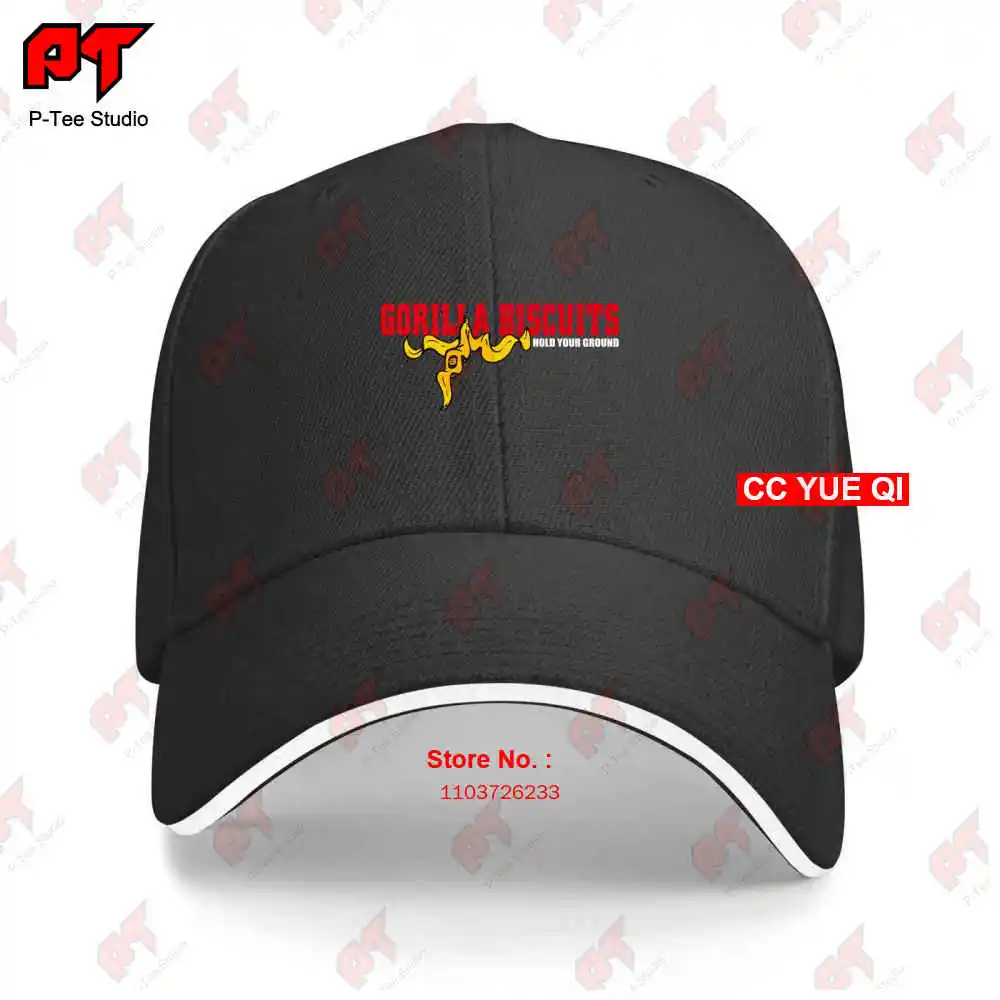 Gorilla Biscuits 'Hold Your Ground' Baseball Caps Truck Cap ZS43