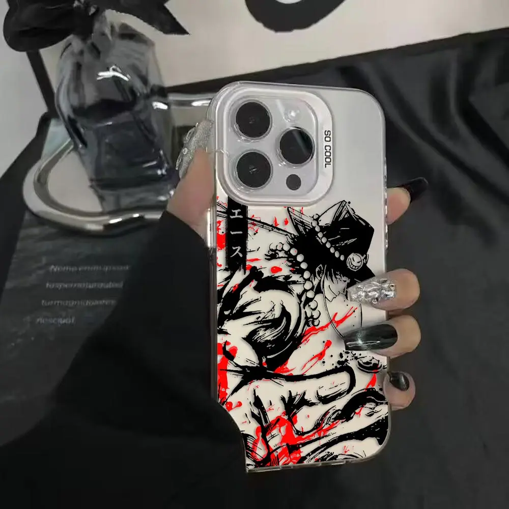 Comics One p-Piece Luffys ACE Phone Case For Redmi K30 K60 15A 15 15C 14C 13C 13 12 12C 10 10C 9 8 7 A1 A2 A3 A5 A7 TPU Case