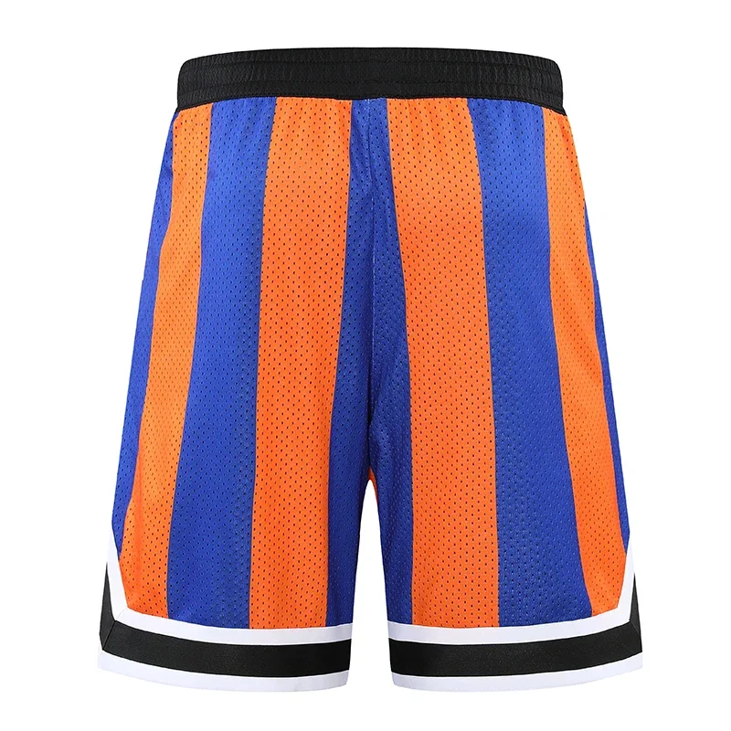 2024 Boys Basketball Running Sports Loose Plus Size Shorts Tie With American Street Print Five Points Big Pants Gym Training