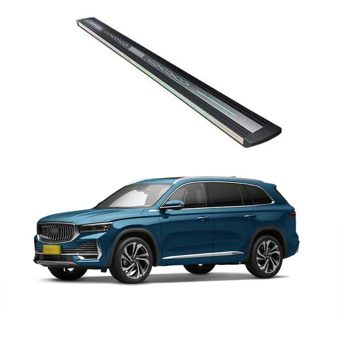 

Customized Design Power Step Electric Running Boards Side Steps Pedal with LED for XINGYUE Black Powder Coated