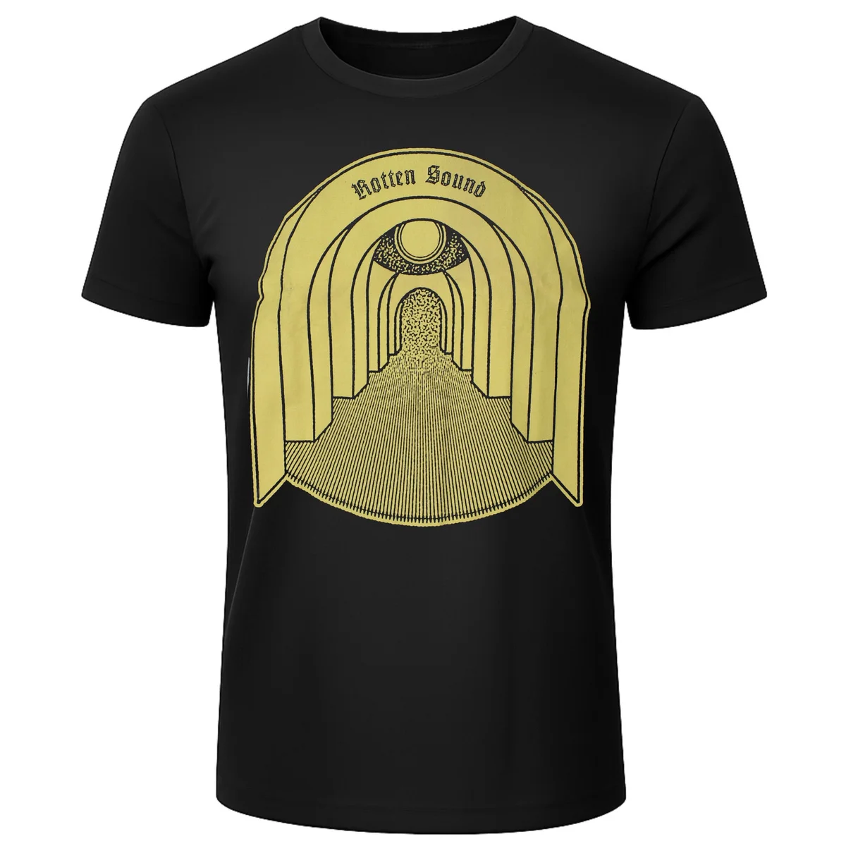 Rotten Sound Band Graphic Cotton T-shirt Unisex Short Sleeve Fashion Brand Tee Luxury Casual Vintage Tees