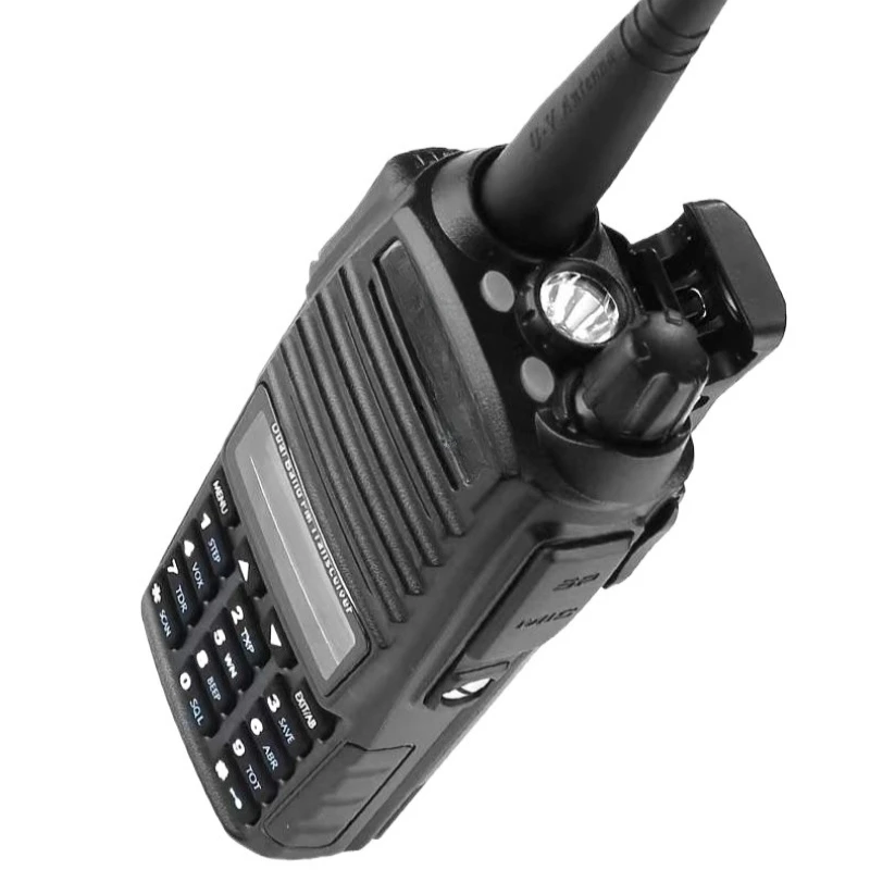 2800mAh Baofeng UV-82 Walkie Talkie อุปกรณ์เสริม 5W Tri-โหมด 10KM ยาวช่วง UV82 Dual PTT Two WAY วิทยุ Dual Band UHF VHF วิทยุ