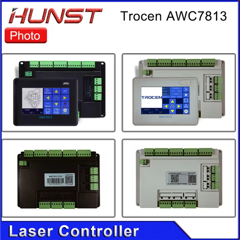 HUNST Trocen AWC7813 Co2 Laser Controller DSP Control System DIY Laser Control Replace AWC608 AWC708 6442G 6445G