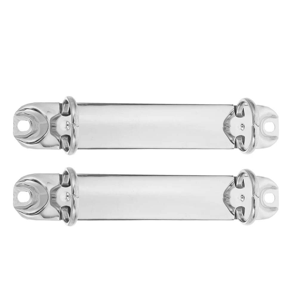 

2 Pcs Ring Binder Clasp File Clamp Metal Clip 2-ring Loose-leaf Book Folder for Folders Silver Office