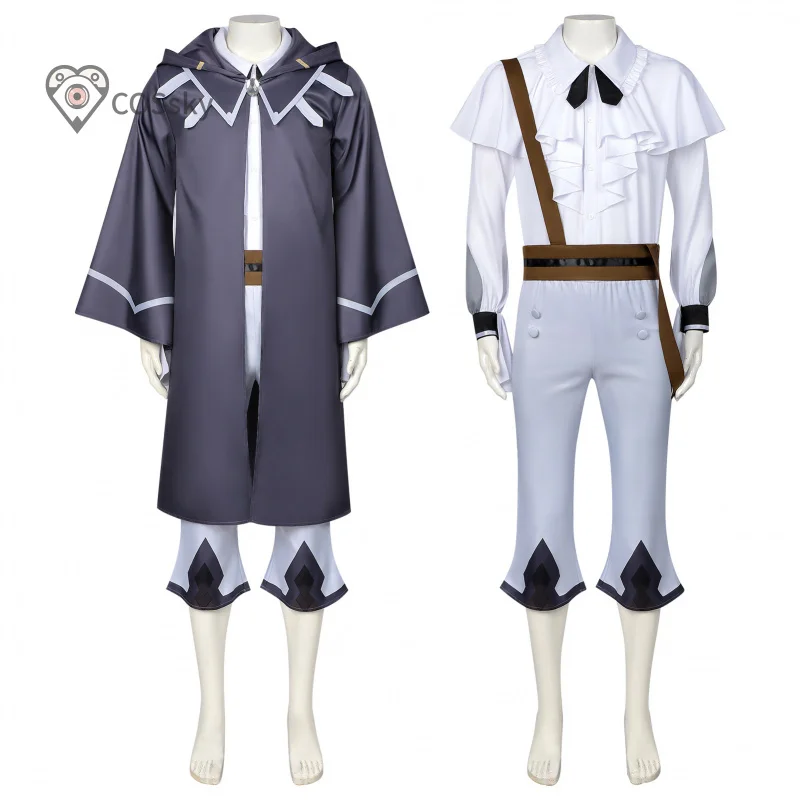 

Anime Kunon the Sorcerer Can See Kunon Grien Cosplay Costume Daily Suit Long Coat Full Set Clothes Halloween Party Roleplay Cos