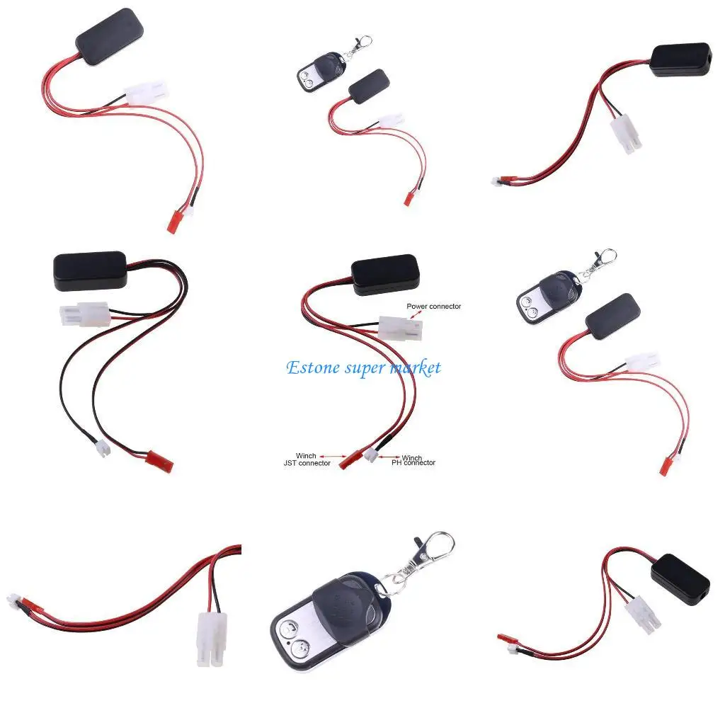 

090B Wireless Remote Controller Receiver for 1/10 RC Crawler Car Axial SCX10 D90