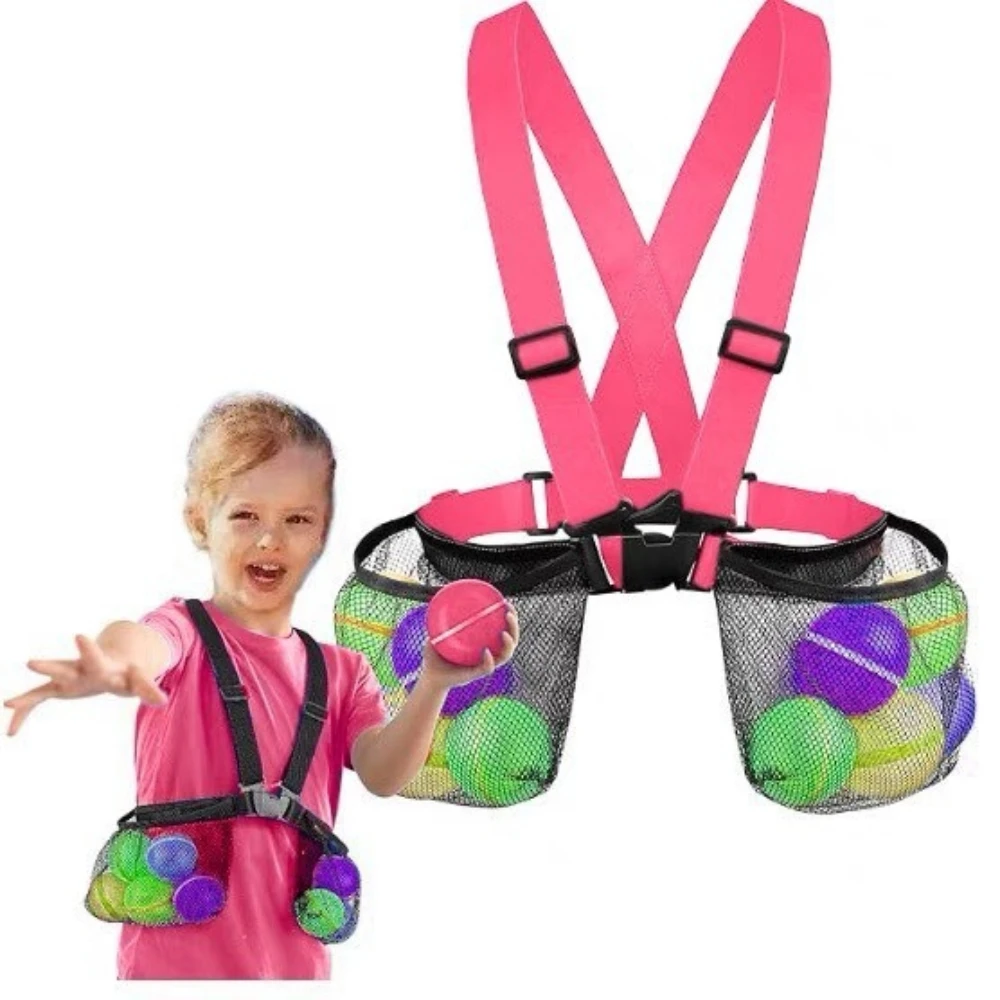 

Summer Children's Water Polo Shoulder Strap Storage Bags Swimming Pool Toy Storage Jacket Shoulder Strap Storage Net Bag
