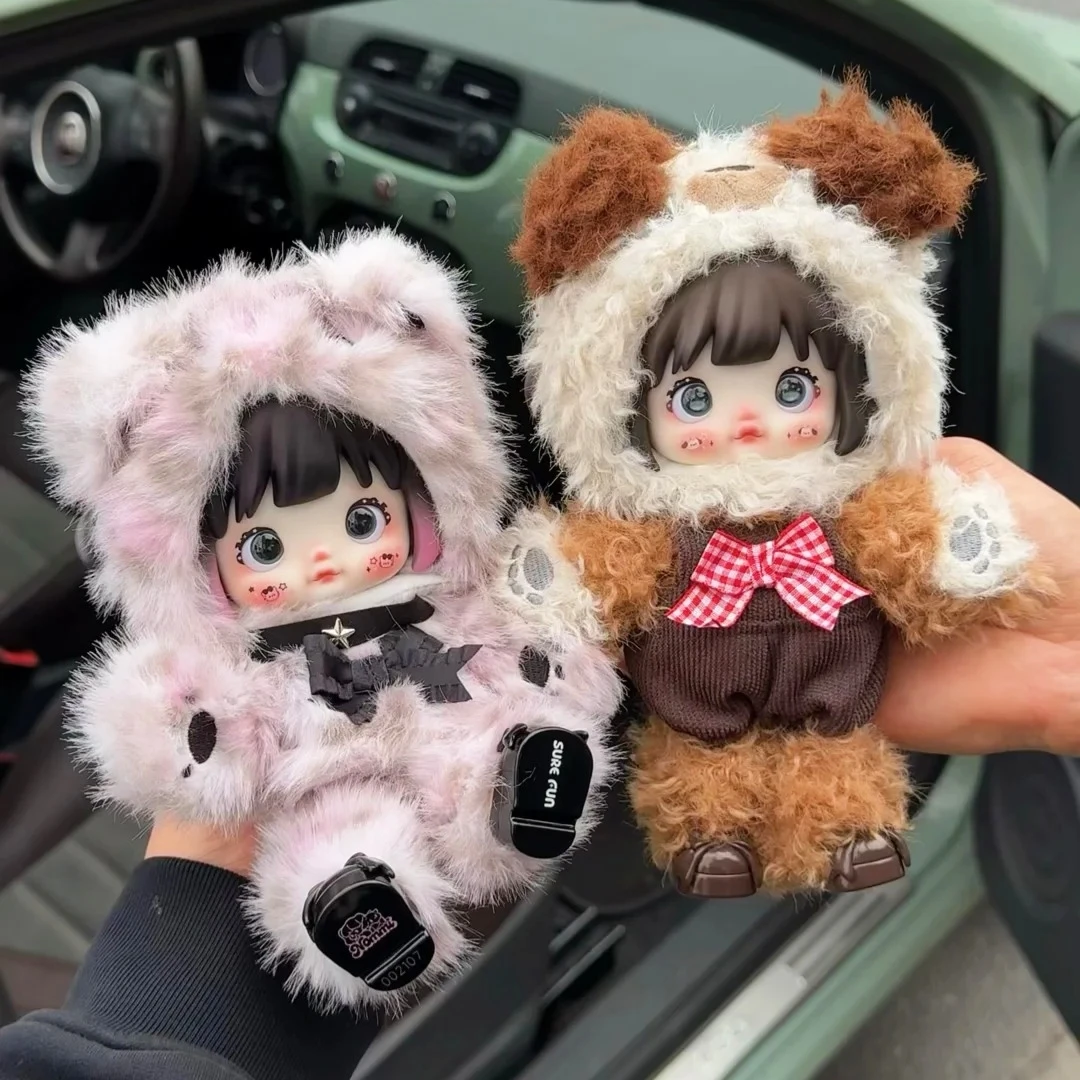 

Nommi Forest Country Authentic Jointed Doll Blind Box Cute Fluffy Animal Outfit Desktop Car Decoration Toy Collection Gift