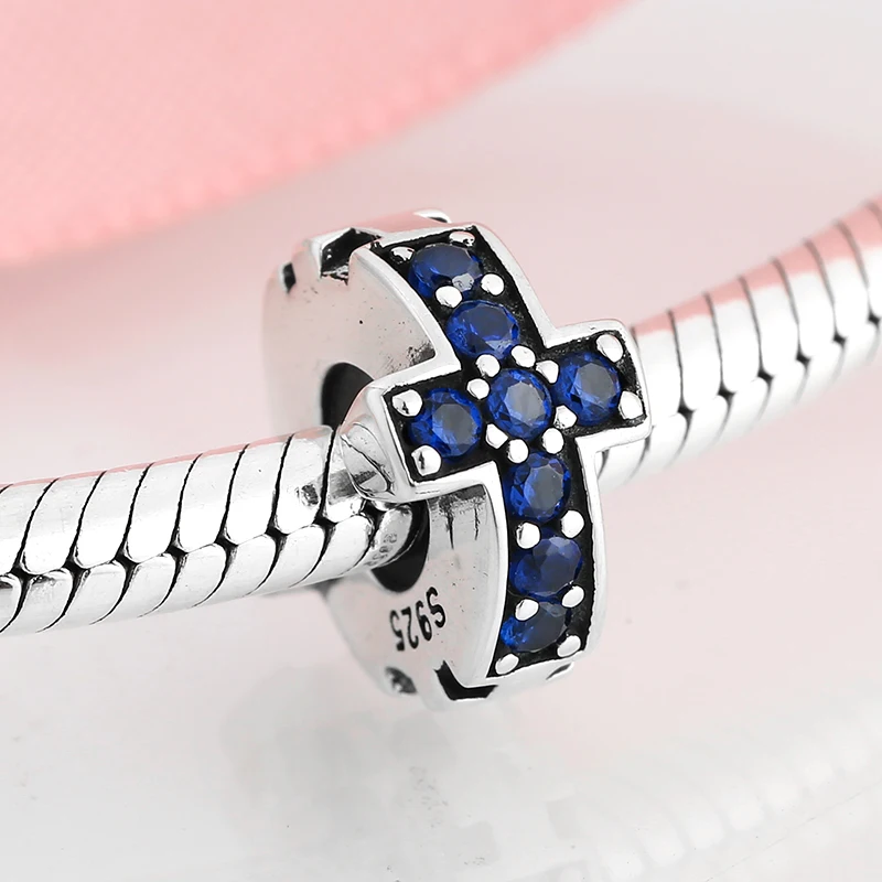 Wholesale Promotion 100% Hot 925 Sterling Silver Spacer Beads Colorful Charms Fit Original DIY Bracelet Jewelry Making