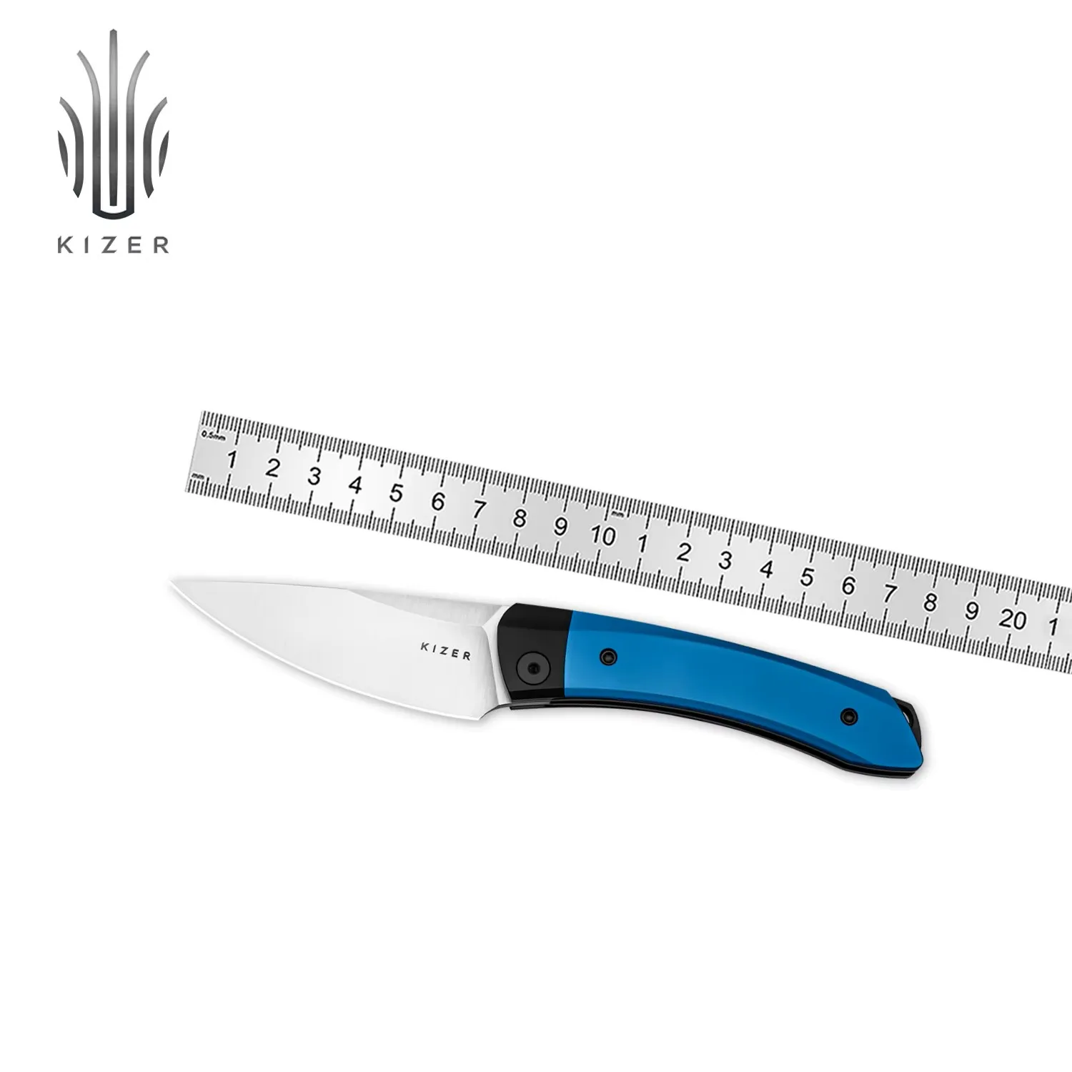 Kizer EDC Folding Knife Mini Momo V3663A1/C1/C2 Nitro-V/154CM Blade with Aluminium Handle Outdoor Camping Knives 2025