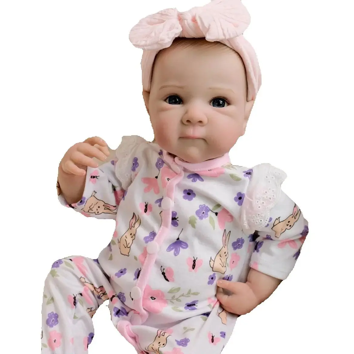 18 inch Bettie levensechte herboren babypop – handgemaakte realistische pasgeboren met 3D-huid en zichtbare aderen verjaardagscadeau voor kinderen