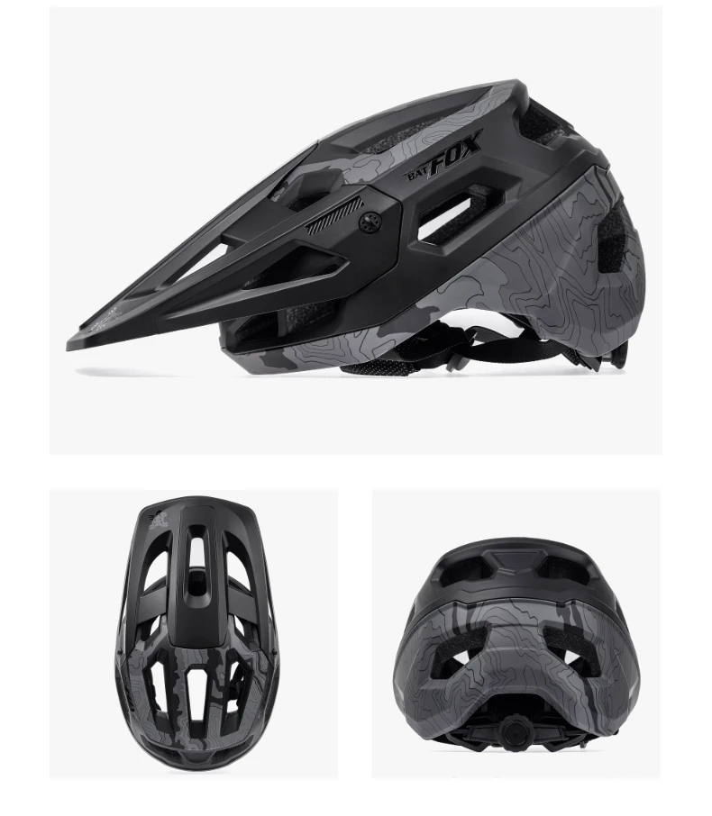 BATFOX Fahrradhelm für Herren und Damen Hochwertiger Integral-geformter Radsport-MTB-Fahrradhelm Straßen- und Mountainbike-Helme Casco Bicicleta – Detail 17