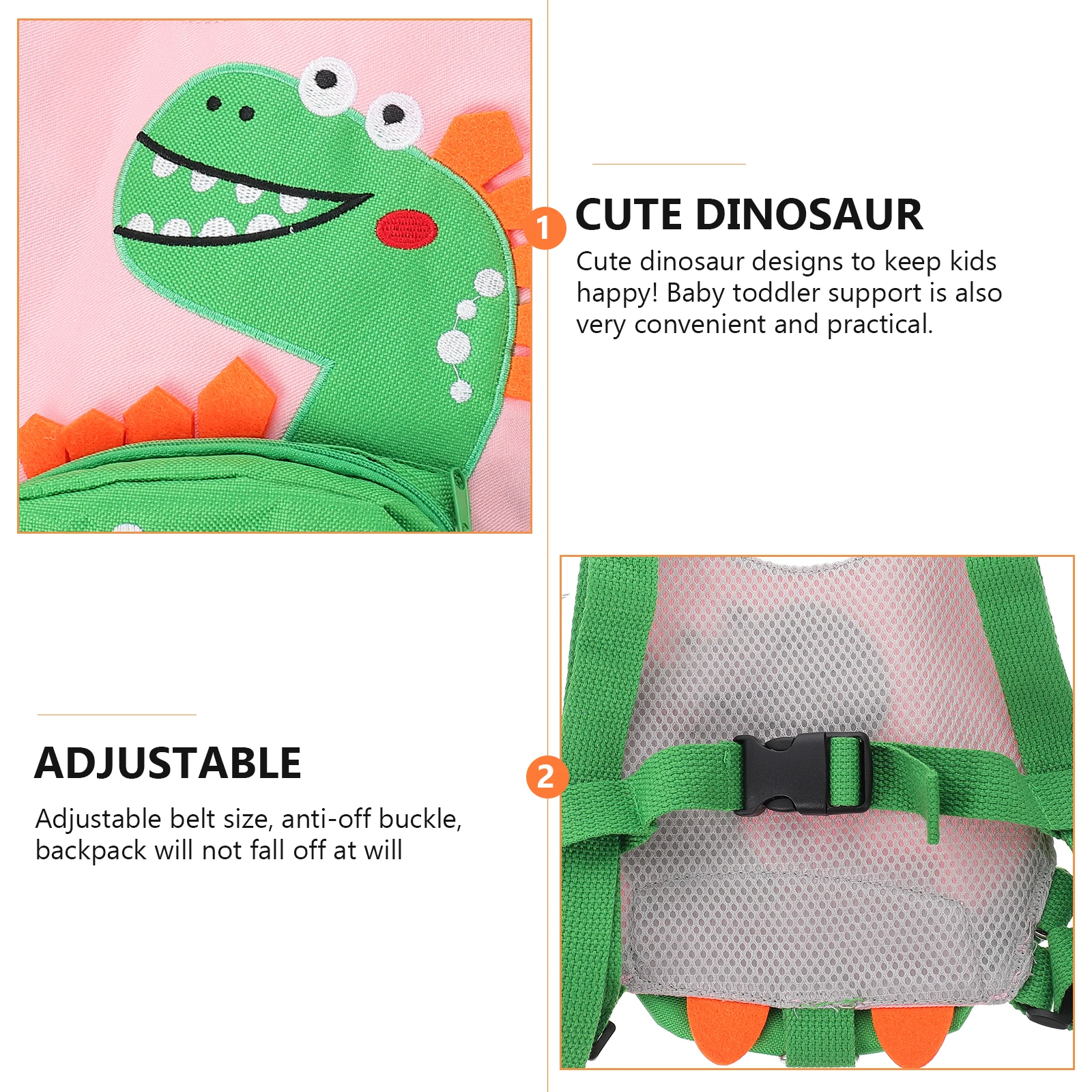 

Toddler Harness Leash Anti Lost Safety Strap Adjustable Walking Belt Wristband 1.5M Extensible Chain For Adult