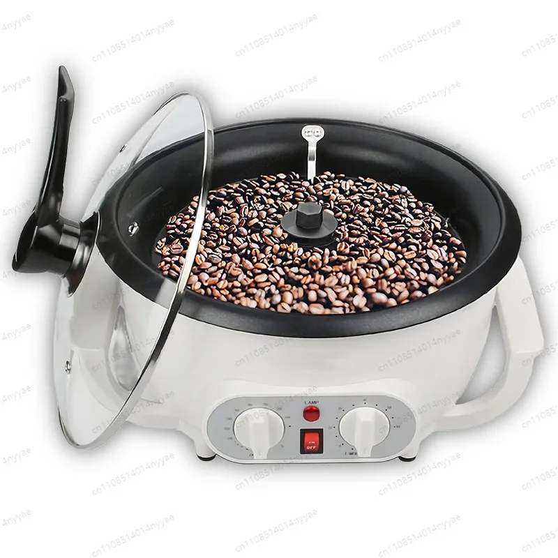 Electric Coffee Bean Roaster Coffee Baked Peanut Beans Baking Stove Popcorn Make Dryer Roasting Machine Grain Drying