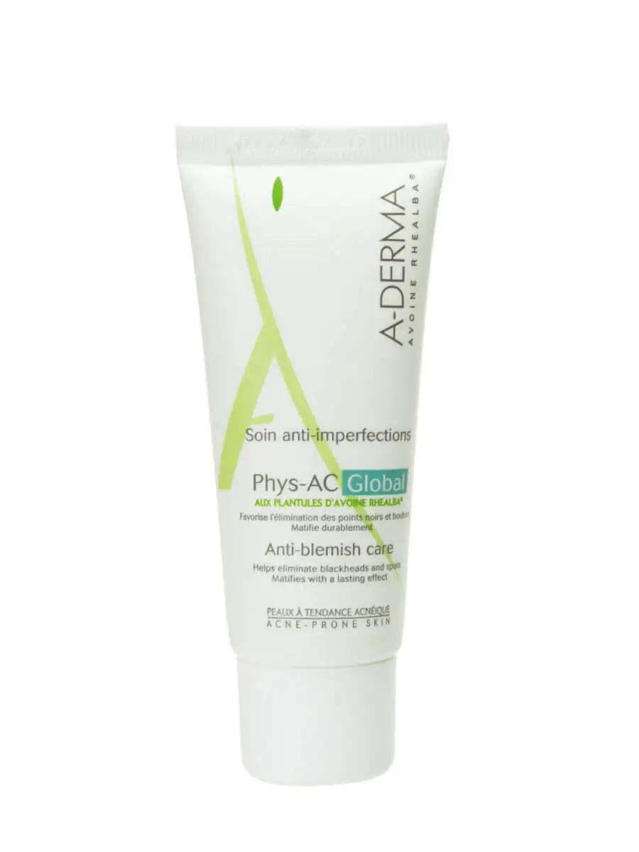 A-Derma Phys-ac global anti-imperfections 40ml-favors the removal of blackheads and grains and qualifies in a lasting way