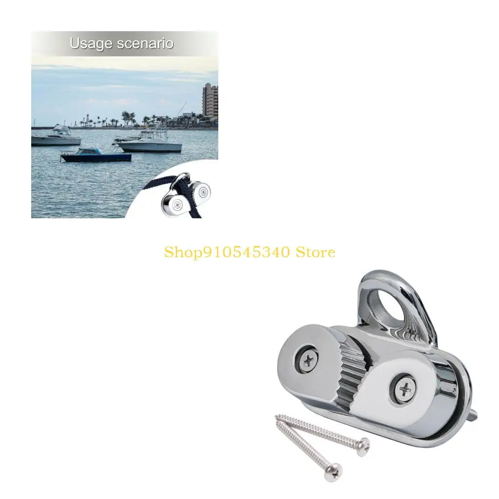 

U2JA 316 Untarnished Camera Clip Rope Grip For Marine Boats Kayaks 5 15mm Cables