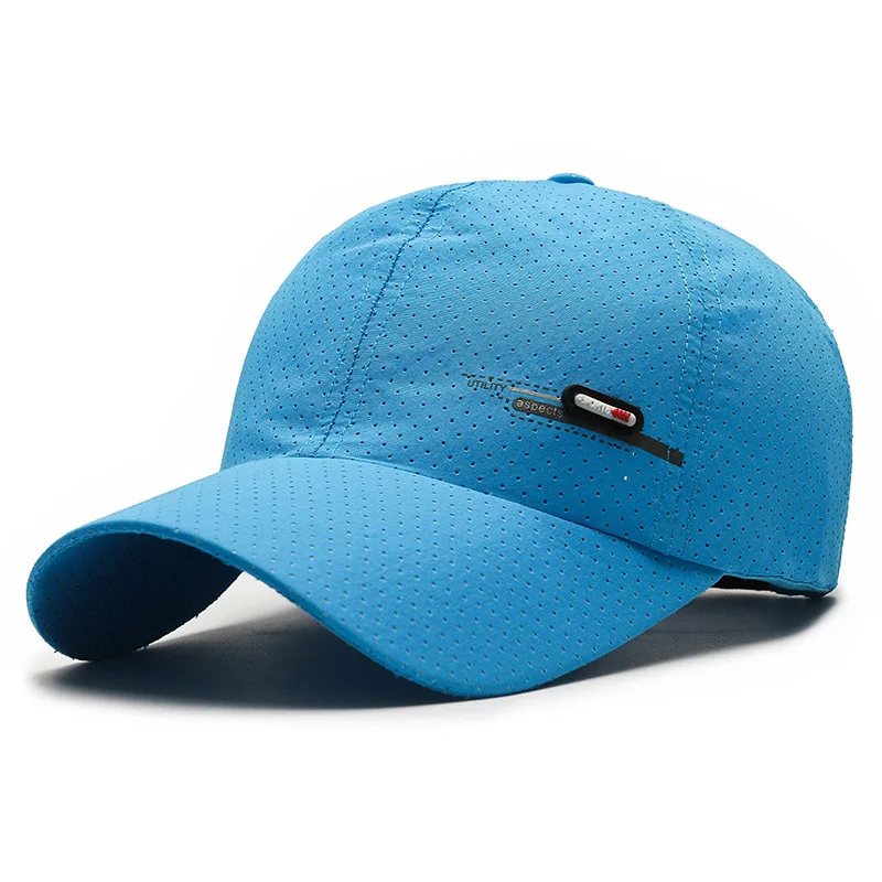 Summer small leather label quick-drying baseball cap outdoor sports running duck women's tongue hat fashion trendy simple hat... image 5