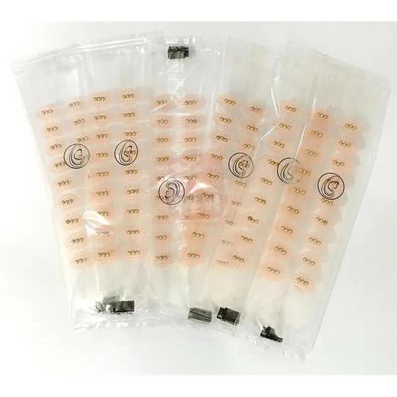 Crystal bead ear point paste hypoallergenic slimming ear paste ear bean ear protection paste beauty and health care