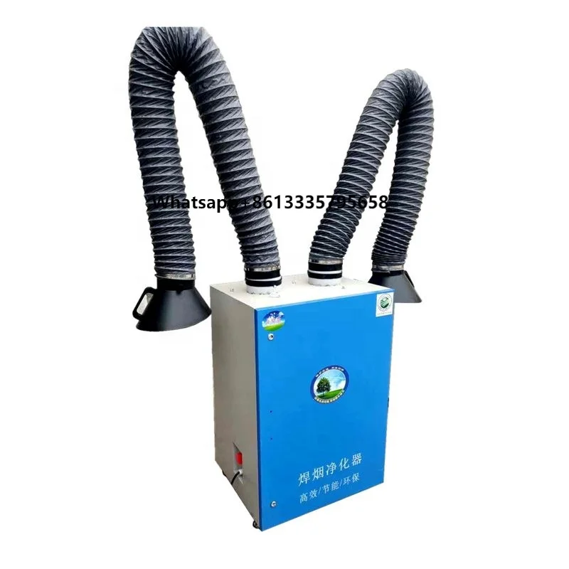 

Industrial Mobile Welding Smoke Purifier Fume Extractor