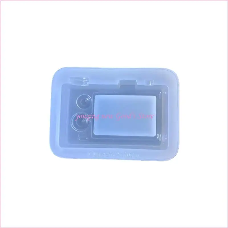 57QA Retro Television Inspired Camera Silicone Mold For DIY Craft Projects Including Resin Jewelry Soap And Making