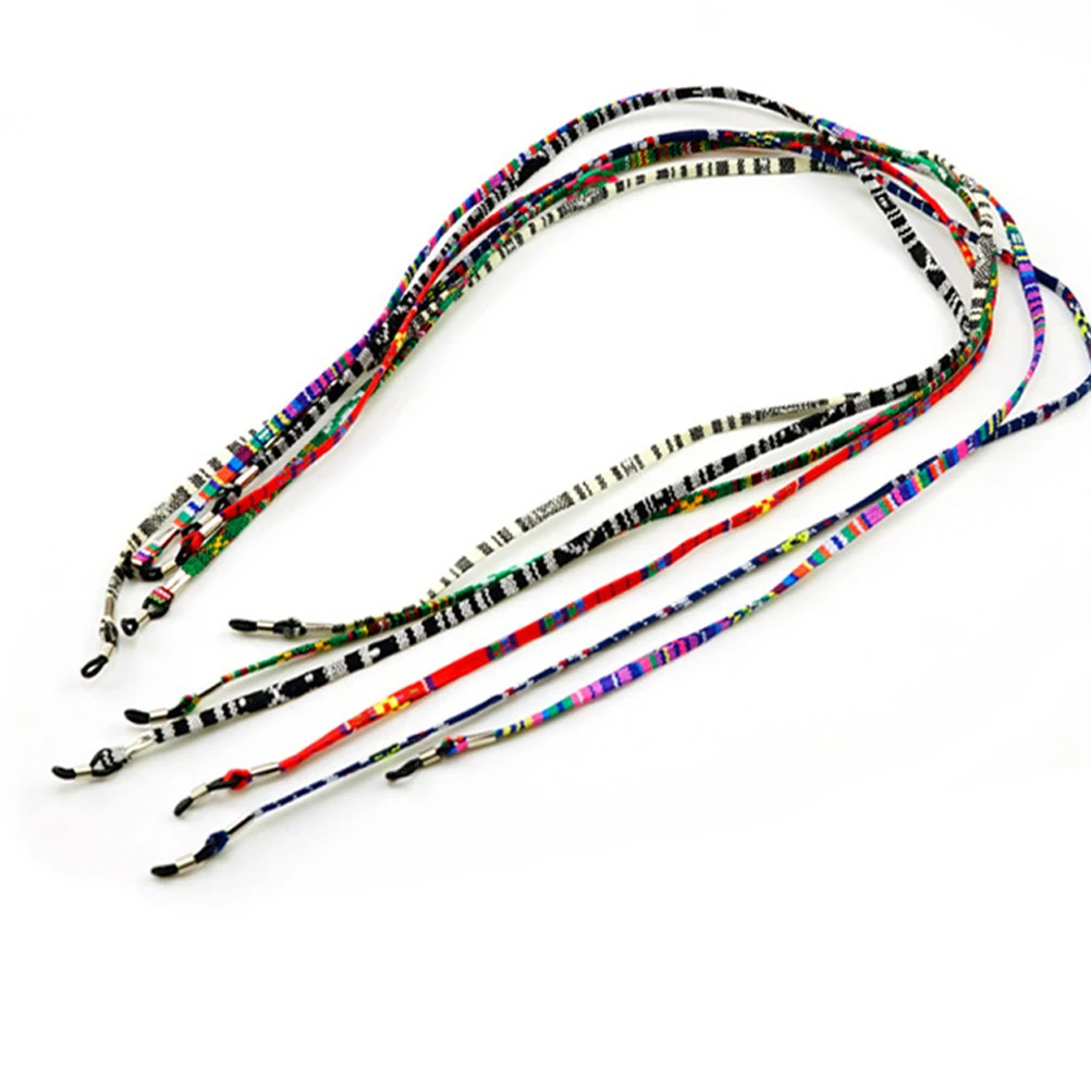 

Eyeglasses Strap Adjustable Cotton Lanyards for Men Women Kids Suitable Indoor Outdoor Activities Never Lose Fit All Sizes