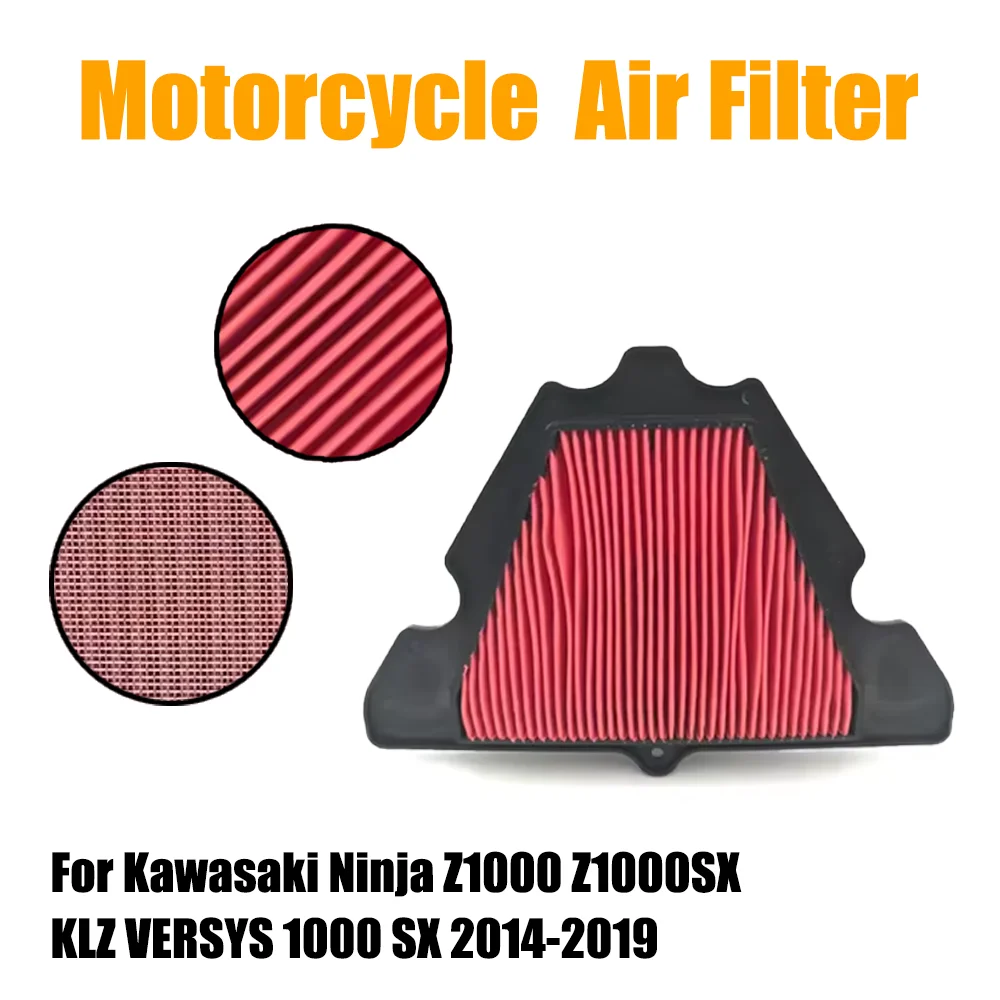 

For Kawasaki Ninja Z1000 Z1000SX Z 1000 SX KLZ VERSYS 1000 SX 2014 2015 2016 2017 2018 2019 Motocycle Air Filter Intake Cleaner